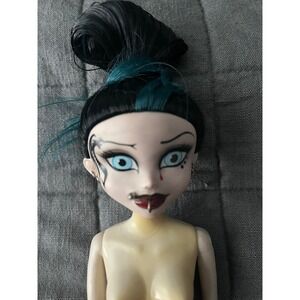 Bleeding Edge Goth Doll 2004 Series 12 Inch Collectible Black Teal Hair Pierced